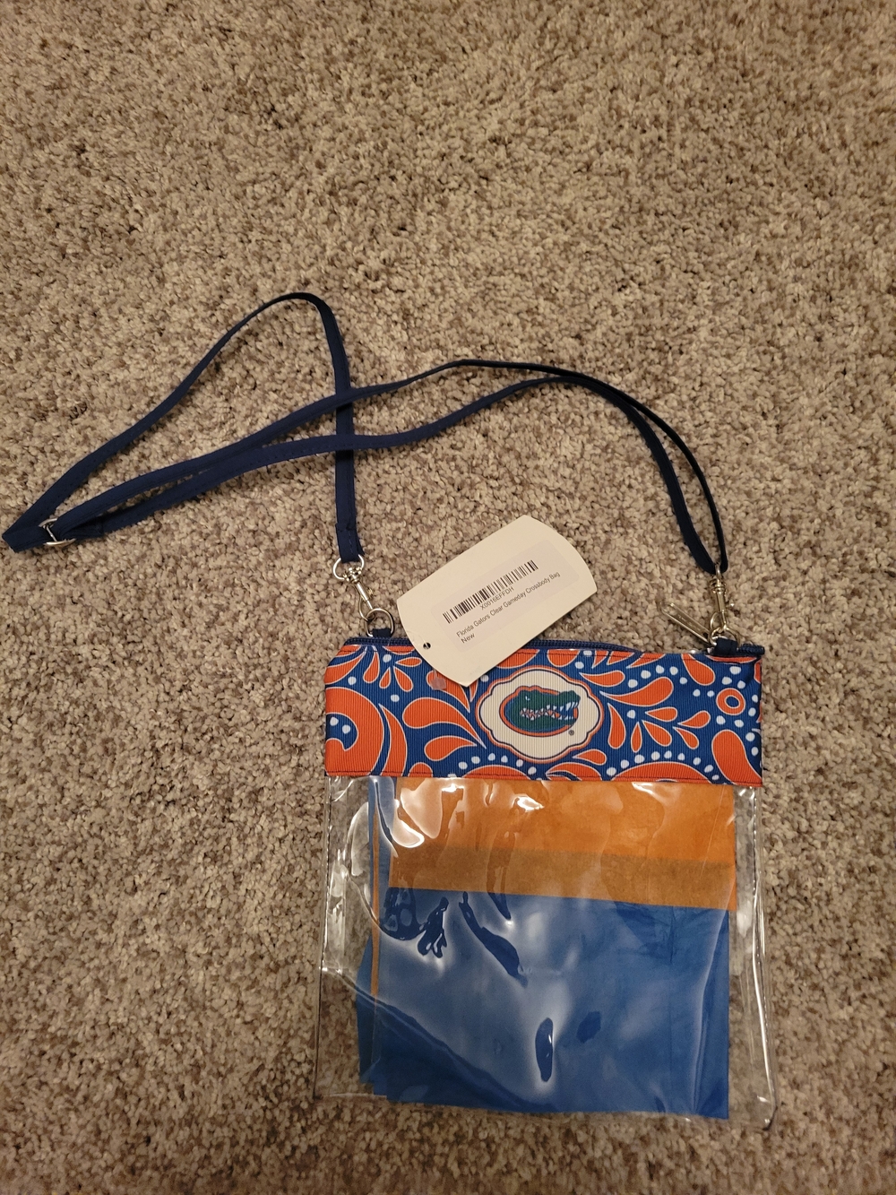 Florida Gators Clear Gameday Crossbody Bag